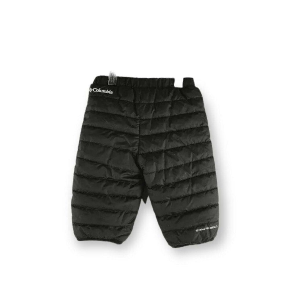 Columbia Baby Black Omni Shield Lightweight Pull On Puffer Pants 3-6 Months
